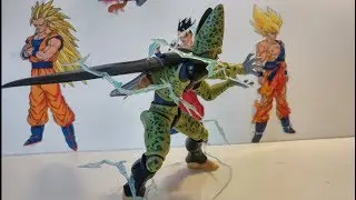 Como hacer rayos para figuras de Dragon Ball par-1