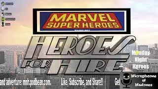 Heroes For Hire 2 (Marvel Super Heroes FASERIP)