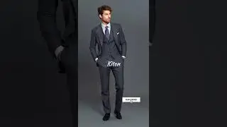 Most Expensive Men's Suit Brands In The World #luxuarylifestyle #mensfashionguide #designerclothing