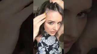 🌞Ebullient hair look with UniWigs Amber silk topper with bangs. | Silk topper demo