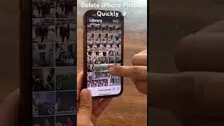 Delete iPhone Photos Quickly. Erase thousands of pictures in 10 seconds.