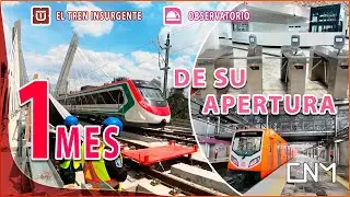 Avanzan las pruebas para sus pr&oacute;xima aperturas,  Tren El Insurgente-metro L&iacute;nea 1 hasta Observatorio
