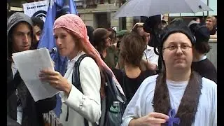 Prozession f&uuml;r Sankt Prekarius (Schutzheiliger Aller in ungesicherten Verh&auml;ltnissen)