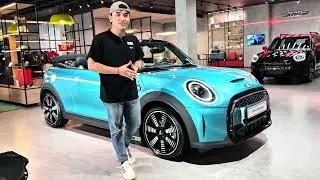 “Mini Convertible Seaside – Phiên bản mui trần đặc biệt, đẹp mê ly! 🌊” #minicooper #miniconvertible