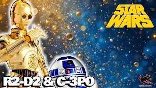 ⚪️🔵R2-D2 & C-3PO🟡 de Episodio 4 | SH Figuarts