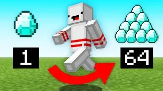 Minecraft, But Jumping Multiplies Items!