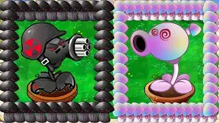 Doom Gatling x Doom Shroom vs Hypno Gatling x Hypno Shroom vs Dr.Zomboss - Plants vs Zombies Hack