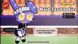 ˙ . ꒷ 🎀☕ Cookie Run Kingdom - Maid... Jax Cookie? 🐇🎪 . 𖦹˙&mdash;