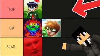 TIER LIST cu YOUTUBERI DE MINECRAFT DIN ROMANIA!