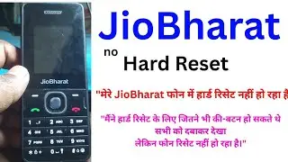 JioBharat Hard Reset Solution| Jio Keypad Mobile Hard Reset Solution
