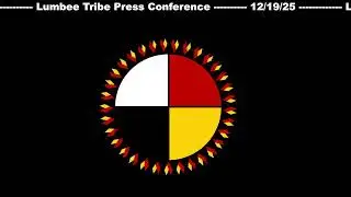 Lumbee Tribal Chairman John L. Lowery Federal Recognition Press Conference 12-19-2025