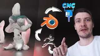 Этап 1- Скульптинг+ ретоп.  Создание скульптуры. От Идеи к Готовой фигуре. Видео 2021 года.
