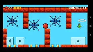 Bounce Classic Extreme Game Level 7 Difficulty has been Passed