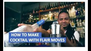 Stylish work flair bartending
