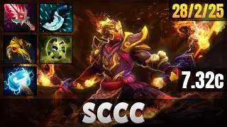 SCCC Ember Spirit MID LANE Gameplay WITH 28 KILLS | Dota 2 Full Game