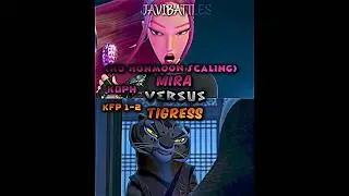 Mira Vs Tigress #wis #edit #dreamworks #sony #kpopdemonhunters #kungfupanda #whoisstrongest #shorts