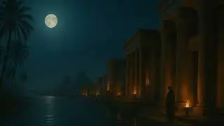 Night by the Nile &ndash; Ancient Egypt Ambience | Relaxing Sleep Sounds, River & Temple Atmosphere
