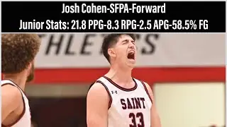 Josh Cohen Junior Season Highlights-SFPA Forward-2022-2023 College Basketball Highlights