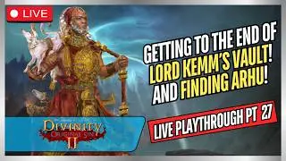 🔴 LIVE! Going to the Thieves Guild, Exploring Kemm's Vault, and Stopping the Deathfog Plot!