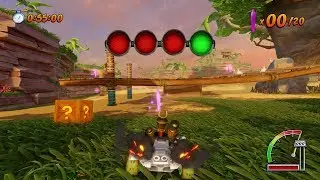 CTR Nitro Fueled - Skull Rock Crystal Challenge (Hard Difficulty)