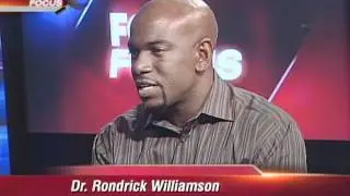 Dr Williamson is interviewed by Fox 24's Portia Lake
