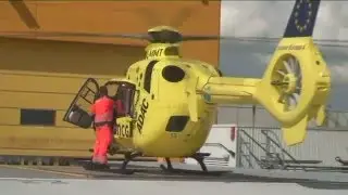 Lifeliner 4 MMT (PH-MMT) Landing heli platform UMCG GRONINGEN (ADAC heli)