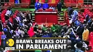 Brawl erupts in Kenyan parliament | Latest World English News | WION
