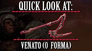 Warframe - Quick Look At: Venato (0 Forma)