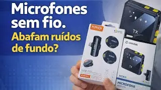Qual o melhor? Comparando microfones de lapela.