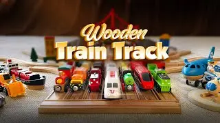 PROMO Wooden Train Track TT (Brio, Ikea, Playtive)
