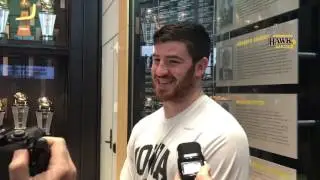 Josey Jewell on his Kinnick Stadium marriage proposal