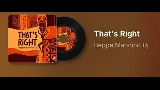 Beppe Mancino Dj - That's Right