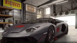 【CSR2】Aventador SVJ 63 Roadster, shift & tune for 7.396