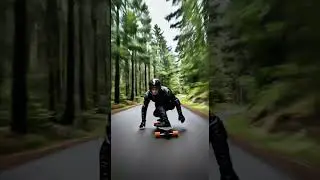Follow him down hill #downhillskateboarding #downhillspeed #downhillskating #skating
