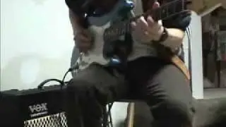 Demo of Squier Strat and Vox AD50VT modeling amp