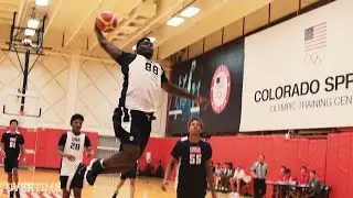 Zion Williamson Throws Down HAMMER At USA Basketball Camp! EXCLUSIVE Interview 🏆
