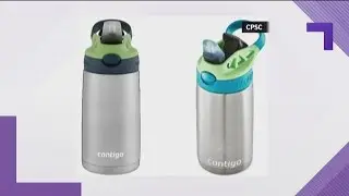 Contigo recalls 5.7 million kids' water bottles due to choking hazard