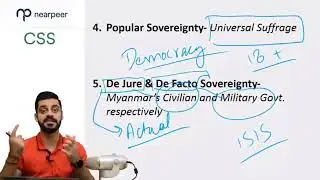 Nearpeer CSS Political Science Lecture No. 04 Kinds of Sovereignty- Abrar Ahmed Butt.