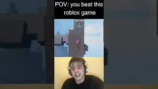 POV: you beat this roblox game #roblox #obby #sweatygamer
