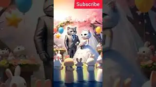 Purrfect Match: A Whisker-Tingling Cat Wedding Celebration #cat #cute #cover #wedding #catworld