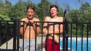 Awesome New Challenge (Freezing Pool And Ice Bucket Challenge)