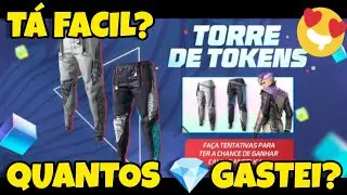 PEGANDO A CALÇA ANGELICAL! TORRE DE TOKENS FREE FIRE!