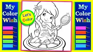 Strawberry Shortcake | Lemon Meringue Coloring Page | Speed Coloring | My Color Wish