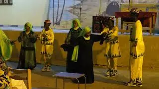 Nubian Culture Day in Gharb Saheil, kids dancing