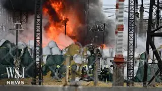 Russia Strikes Ukraine&rsquo;s Energy Infrastructure in Large-Scale Attack | WSJ News