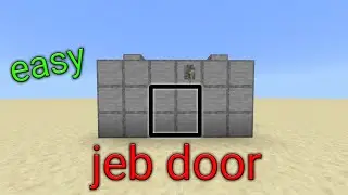 Easy Jeb Door для Minecraft Bedrock Edition (MCPE, Win10, Xbox, PS4, Switch)