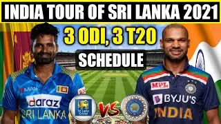India Tour of Sri Lanka 2021 Schedule, Time Table, Team Squad, All Details | SL vs IND Series 2021 |