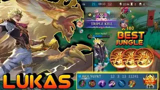 How to Jungle Lukas in Mobile Legends | Best Lukas Build & Guide MLBB 2024 | Lukas MVP Gameplay