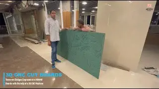 Part 1 II 3D CNC Cut Boards II HDHMR Boards II Engraved Boards