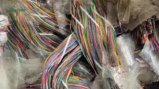 Recycling for Jelly Filled Copper Cable | Jelly-filled Cables Recycling Plant
